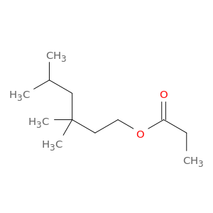 1-己醇,3,3,5-三甲基-,1-丙酸盐