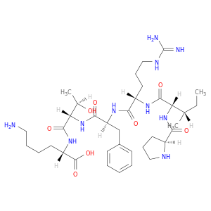 L-Lysine, L-prolyl-L-isoleucyl-L-arginyl-L-phenylalanyl-L-threonyl-