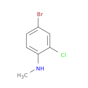 4-bromo-2-chloro-N-methylaniline