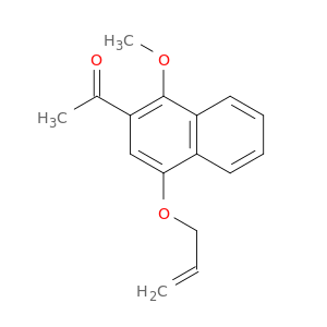 Ethanone, 1-[1-methoxy-4-(2-propenyloxy)-2-naphthalenyl]-