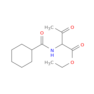 Butanoic acid, 2-[(cyclohexylcarbonyl)amino]-3-oxo-, ethyl ester