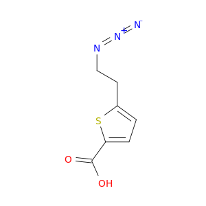2-Thiophenecarboxylic acid, 5-(2-azidoethyl)-