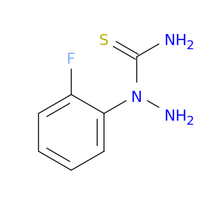 Hydrazinecarbothioamide, 1-(2-fluorophenyl)-