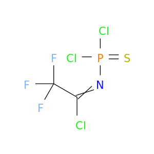 Ethanimidoyl chloride, N-(dichlorophosphinothioyl)-2,2,2-trifluoro-