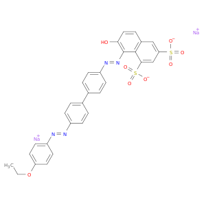 8-((4'-((4-乙氧基苯基)偶氮基)-[1,1'-联苯]-4-基)偶氮基)-7-羟基萘-1,3-二磺酸二钠