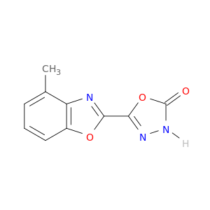 1,3,4-Oxadiazol-2(3H)-one, 5-(4-methyl-2-benzoxazolyl)-