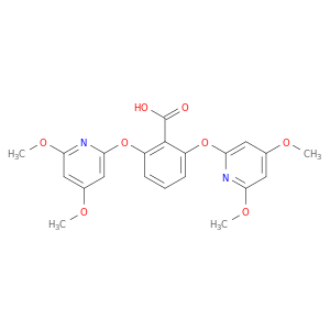 Benzoic acid, 2,6-bis[(4,6-dimethoxy-2-pyridinyl)oxy]-