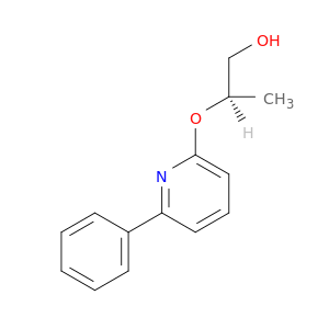 1-Propanol, 2-[(6-phenyl-2-pyridinyl)oxy]-, (R)-