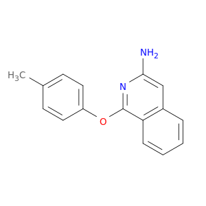 3-Isoquinolinamine, 1-(4-methylphenoxy)-