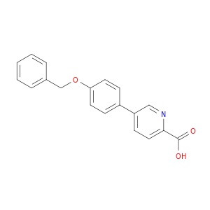 5-(4-Benzyloxyphenyl)picolinic acid