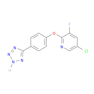 2-(4-(2H-Tetrazol-5-yl)phenoxy)-5-chloro-3-fluoropyridine