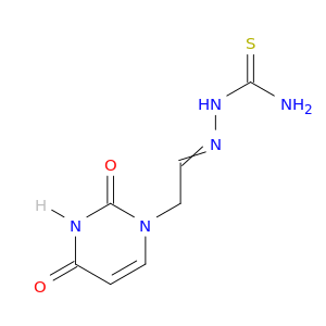 [2-(2,4-dioxopyrimidin-1-yl)ethylideneamino]thiourea