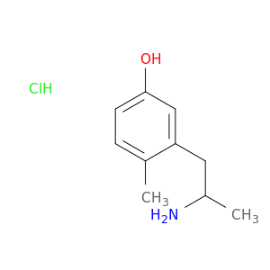 Phenol, 3-(2-aminopropyl)-4-methyl-, hydrochloride