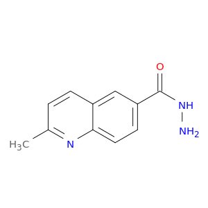 6-Quinolinecarboxylicacid, 2-methyl-, hydrazide