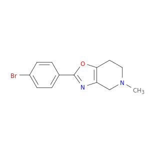 2-(4-溴苯基)-5 - 甲基-4,5,6,7 - 四氢-恶唑并[4,5-C〕吡啶