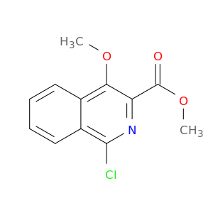 Methyl 1-chloro-4-methoxyisoquinoline-3-carboxylate