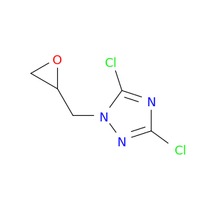 1H-1,2,4-Triazole, 3,5-dichloro-1-(oxiranylmethyl)-