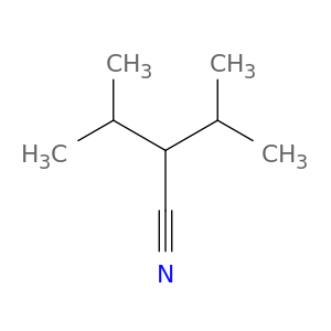 Butanenitrile, 3-methyl-2-(1-methylethyl)-