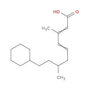 2,4-Nonadienoic acid, 9-cyclohexyl-3,7-dimethyl-
