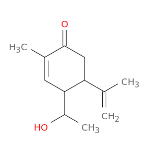 2-Cyclohexen-1-one, 4-(1-hydroxyethyl)-2-methyl-5-(1-methylethenyl)-