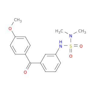 Sulfamide, N'-[3-(4-methoxybenzoyl)phenyl]-N,N-dimethyl-