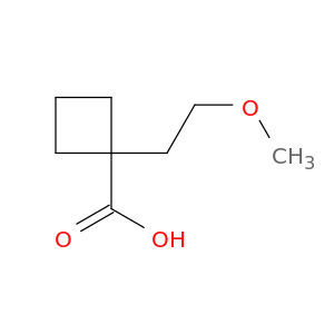 1-(2-甲氧基乙基)环丁烷-1-羧酸