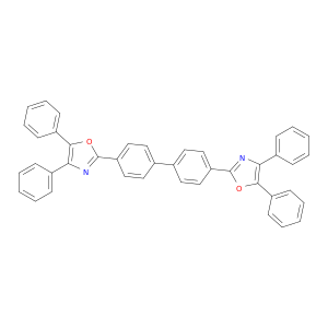 Oxazole, 2,2'-[1,1'-biphenyl]-4,4'-diylbis[4,5-diphenyl-