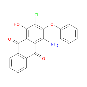 1-氨基-3-氯-4-羟基-2-苯氧基-9,10-炭酮