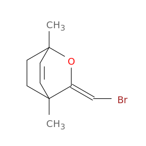2-Oxabicyclo[2.2.2]oct-5-ene, 3-(bromomethylene)-1,4-dimethyl-, (3Z)-