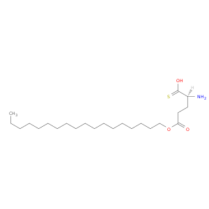 Butanoic acid, 4-amino-4-(thiocarboxy)-, 1-octadecyl ester, (4S)-