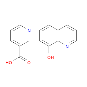 pyridine-3-carboxylic acid; quinolin-8-ol