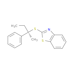 Benzothiazole, 2-[[(1R)-1-methyl-1-phenylpropyl]thio]-
