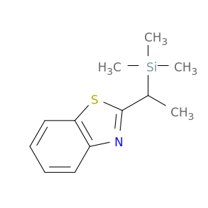 Benzothiazole, 2-[1-(trimethylsilyl)ethyl]-