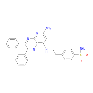 4-{2-[(6-amino-2,3-diphenylpyrido[2,3-b]pyrazin-8-yl)amino]ethyl}benzenesulfonamide