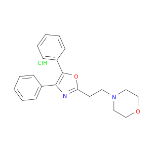4-[2-(4,5-diphenyl-1,3-oxazol-2-yl)ethyl]morpholine hydrochloride(1:1)