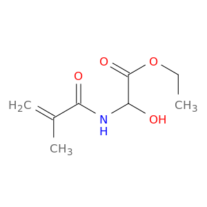 乙酸,羟基[(2-甲基-1-氧代-2-丙烯基)氨基]-,乙酯