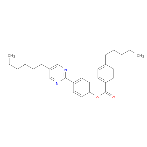 Benzoic acid, 4-pentyl-, 4-(5-hexyl-2-pyrimidinyl)phenyl ester