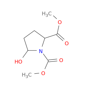 1,2-Pyrrolidinedicarboxylic acid, 5-hydroxy-, dimethyl ester