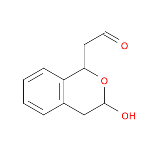 1H-2-Benzopyran-1-acetaldehyde, 3,4-dihydro-3-hydroxy-
