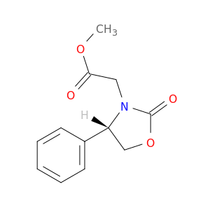 3-Oxazolidineacetic acid, 2-oxo-4-phenyl-, methyl ester, (S)-
