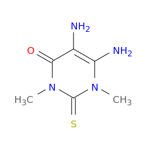 5,6-diamino-1,3-dimethyl-2-sulfanylidene-pyrimidin-4-one