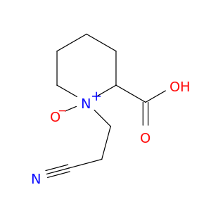 1-(2-cyanoethyl)piperidine-2-carboxylic acid 1-oxide