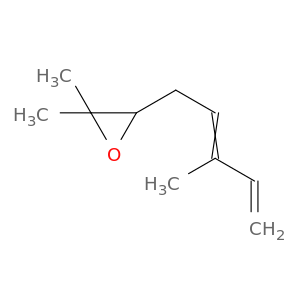 2,2-dimethyl-3-(3-methylpenta-2,4-dien-1-yl)oxirane
