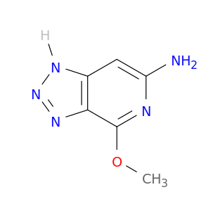 1H-1,2,3-Triazolo[4,5-c]pyridin-6-amine, 4-methoxy-