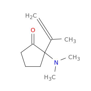 Cyclopentanone, 2-(dimethylamino)-2-(1-methyl-1,2-propadienyl)-