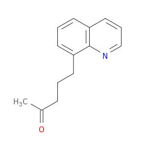 2-Pentanone, 5-(8-quinolinyl)-