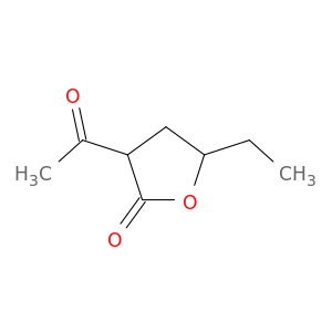 2(3H)-Furanone, 3-acetyl-5-ethyldihydro-