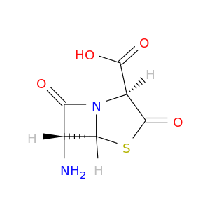 4-Thia-1-azabicyclo[3.2.0]heptane-2-carboxylicacid, 6-amino-3,7-dioxo-, (2S,5R,6R)-