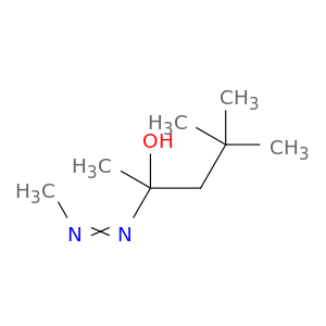 2-Pentanol, 4,4-dimethyl-2-(methylazo)-