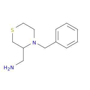 (4-benzylthiomorpholin-3-yl)methanamine